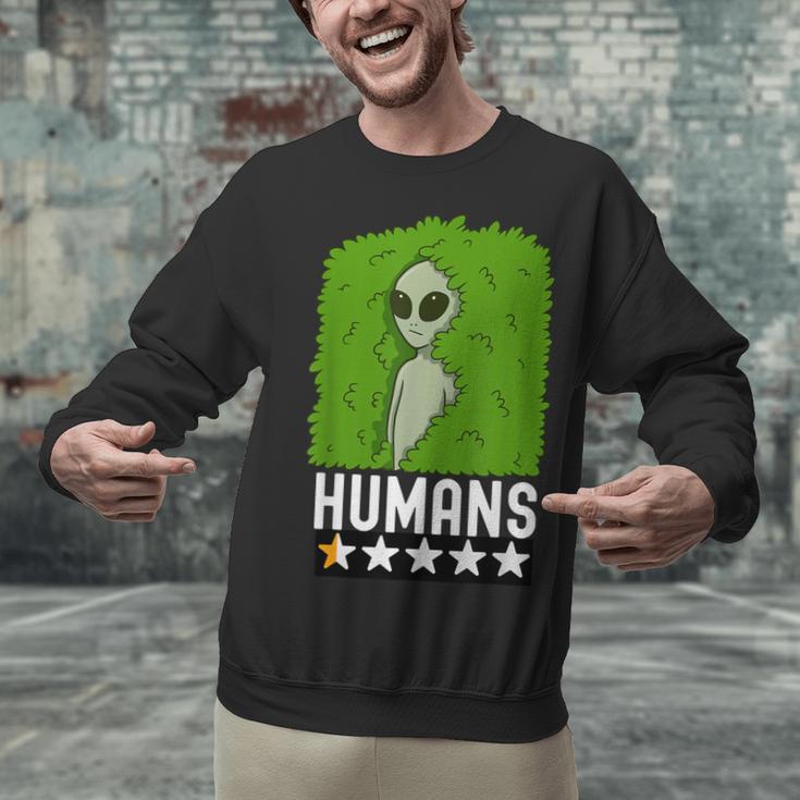 Alien Avoids Humans Sarcastic Introvert Humor Unisex Sweatshirt Alien Avoids Humans Sarcastic Introvert Humor Unisex Sweatshirt