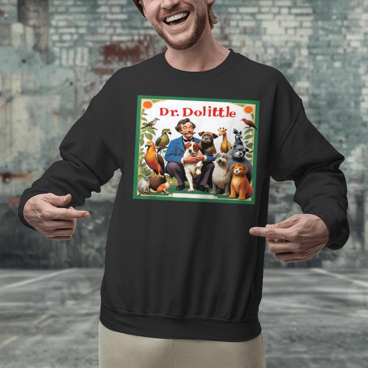 Animal Doctor & Communicator Dr Dolittle Children's Book Cover Unisex Sweatshirt