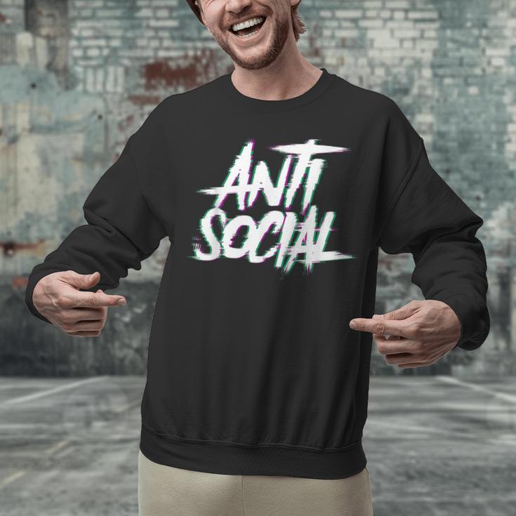 Anti Social Anti Social Club Introvert People Hate Unisex Sweatshirt