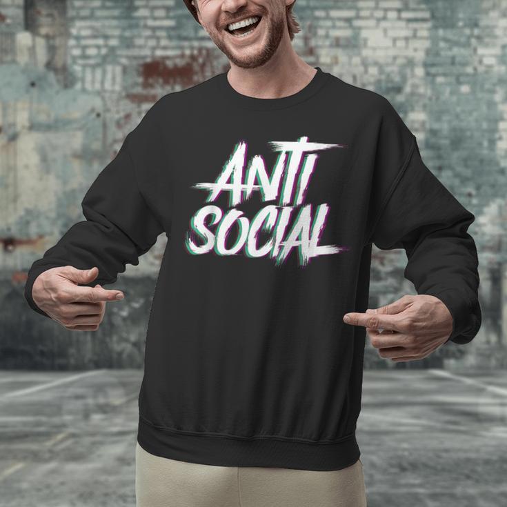 Anti Social Anti Social Club Introvert People Haters Unisex Sweatshirt