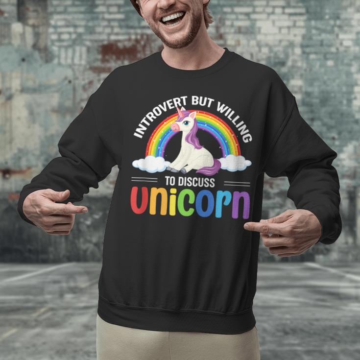 Anti Social Introvert Unicorn Lover Unicorns Unisex Sweatshirt Anti Social Introvert Unicorn Lover Unicorns Unisex Sweatshirt