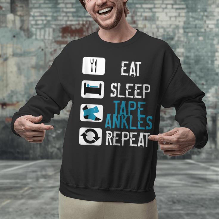 Athletic Trainer Eat Sleep Tape Ankles Graduation Unisex Sweatshirt