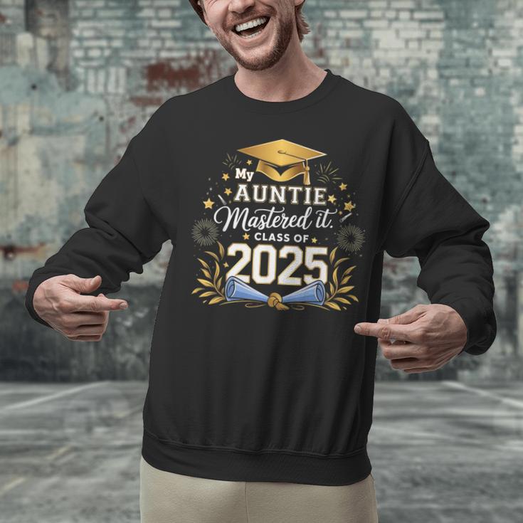 My Auntie Mastered It Class Of 2025 Masters Graduation Unisex Sweatshirt