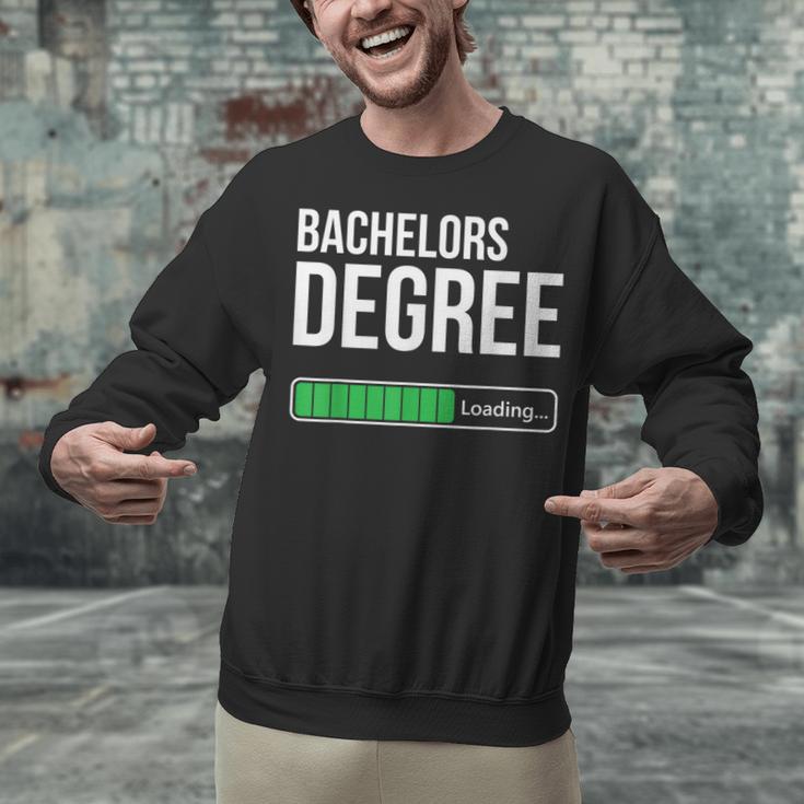 Bachelors Degree Loading College Student Graduation Unisex Sweatshirt