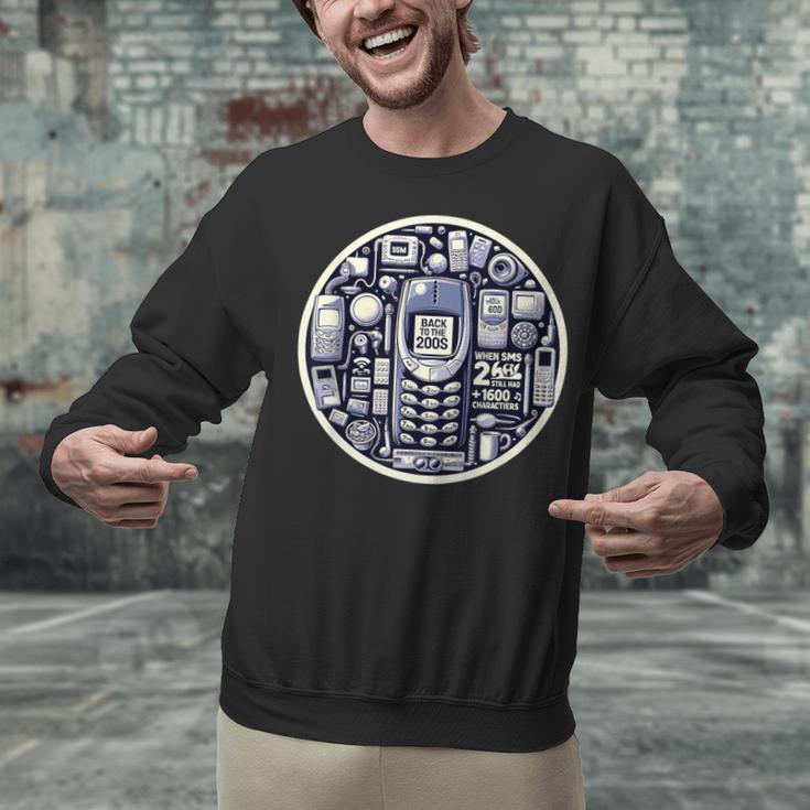 Back To The 2000s Tech Nostalgia Unisex Sweatshirt