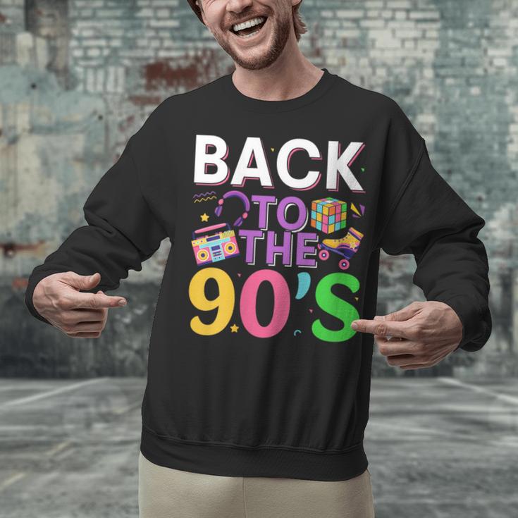 Back To The 90's Mixtape Era Nostalgia Retro 1990 90's Style Unisex Sweatshirt