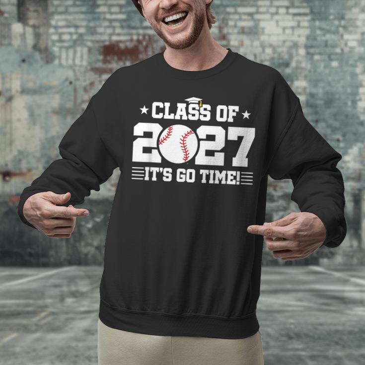 Back To School 2027 Baseball 2027 Graduation Class Of 2027 Unisex Sweatshirt