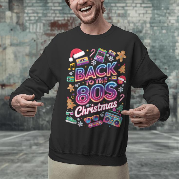 Back To-The 80 s Christmas Retro Cassette Boombox Nostalgia Unisex Sweatshirt Back To-The 80 s Christmas Retro Cassette Boombox Nostalgia Unisex Sweatshirt