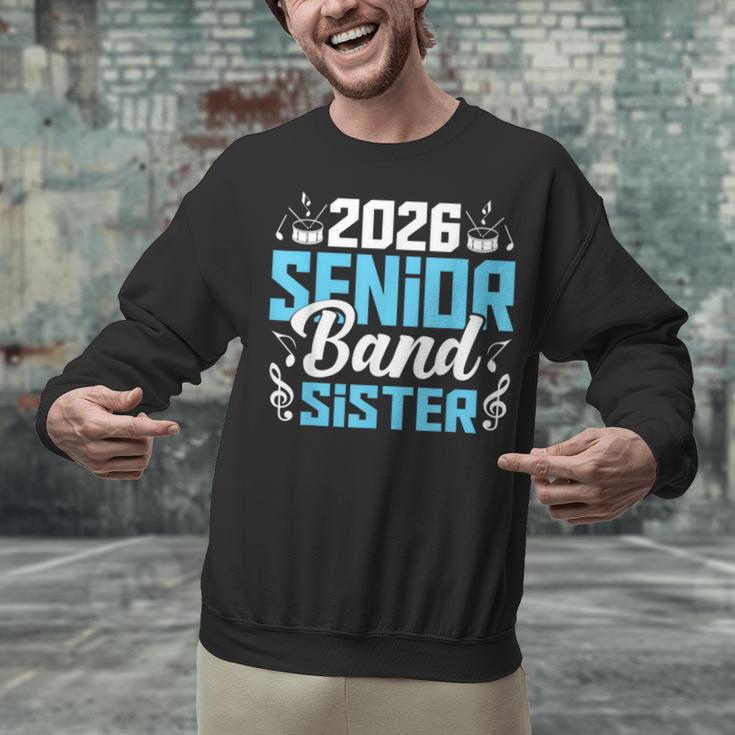 Band Senior Sister Class Of 2026 Senior Band Graduation Unisex Sweatshirt