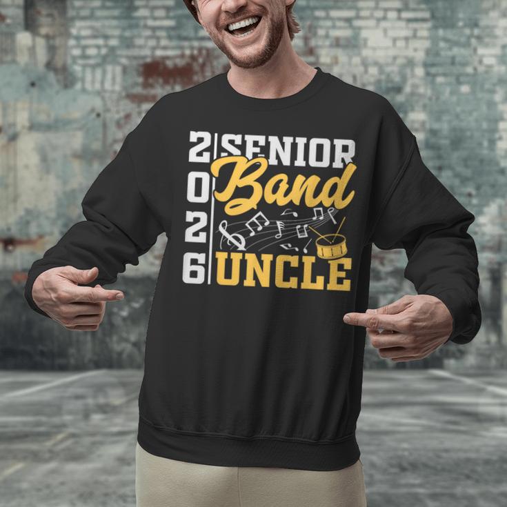 Band Senior Uncle Class Of 2026 Graduation Graduate Unisex Sweatshirt