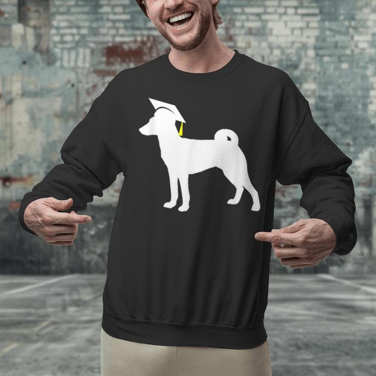 Basenji Graduation Dog Graduate Unisex Sweatshirt