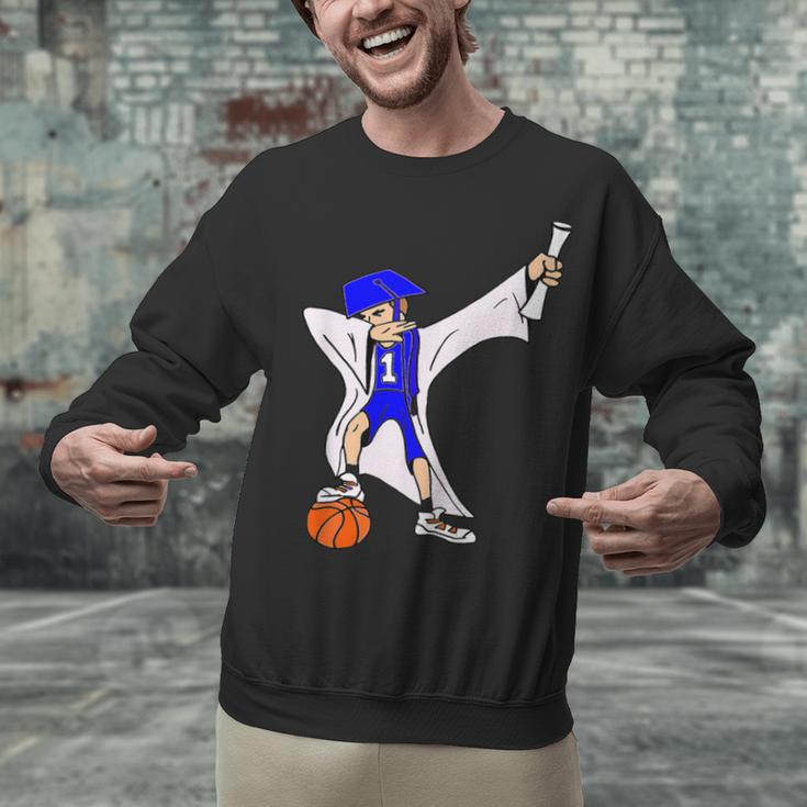 Basketball Dabbing Shirt Senior Graduation Him Her Unisex Sweatshirt
