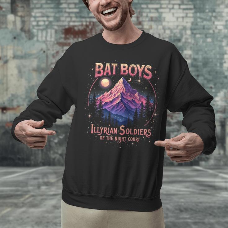 Bat Boys Night Court Mountain Nesta Bookworm ACOSF Bookish Unisex Sweatshirt