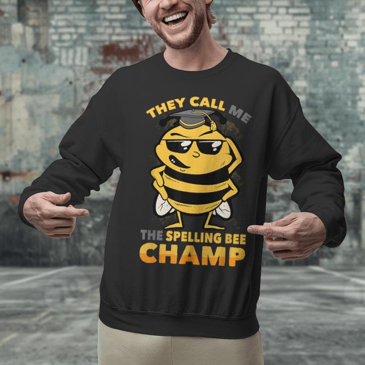 Bees They Call Me The Spelling Bee Champ Graduation Unisex Sweatshirt
