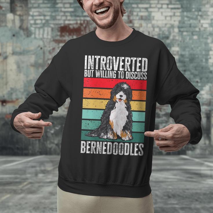 Bernedoodle Dog Introvert Bernedoodle Unisex Sweatshirt Bernedoodle Dog Introvert Bernedoodle Unisex Sweatshirt