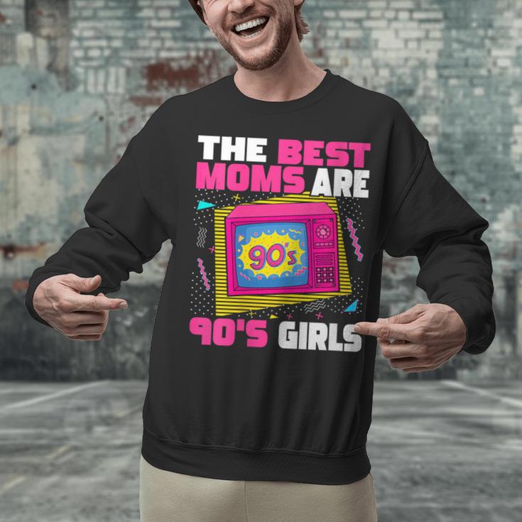 The Best Moms Are 90s Girls 90s Aesthetic Mom Nostalgia Unisex Sweatshirt The Best Moms Are 90s Girls 90s Aesthetic Mom Nostalgia Unisex Sweatshirt