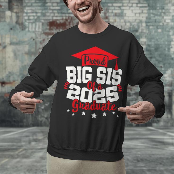 Big Sis Of a 2025 Graduate Class Senior Graduation Grad 25 Unisex Sweatshirt