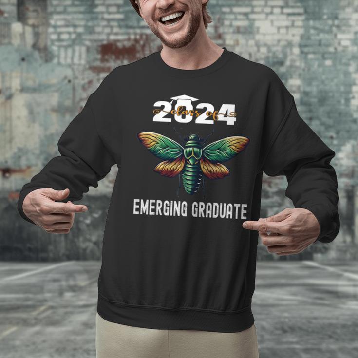 Biology Class Of 2024 Emerging Graduation For Him Unisex Sweatshirt