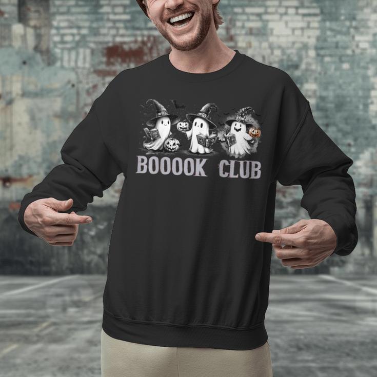Boo Ghost Books Book Club Halloween Women School Teacher Unisex Sweatshirt Boo Ghost Books Book Club Halloween Women School Teacher Unisex Sweatshirt