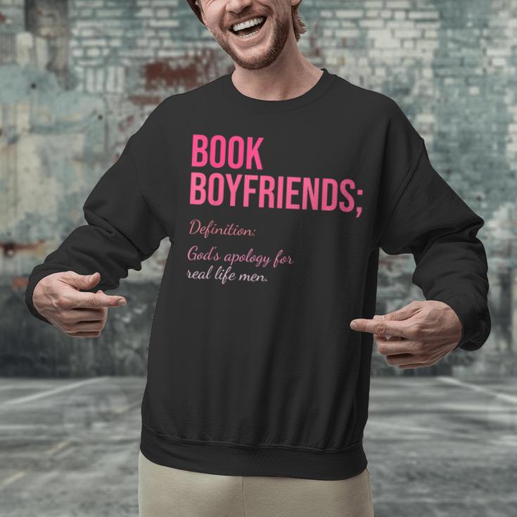 Book Boyfriends Definition Unisex Sweatshirt