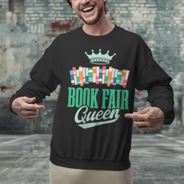 Book Fair Queen Literature School Book Fair Event Unisex Sweatshirt