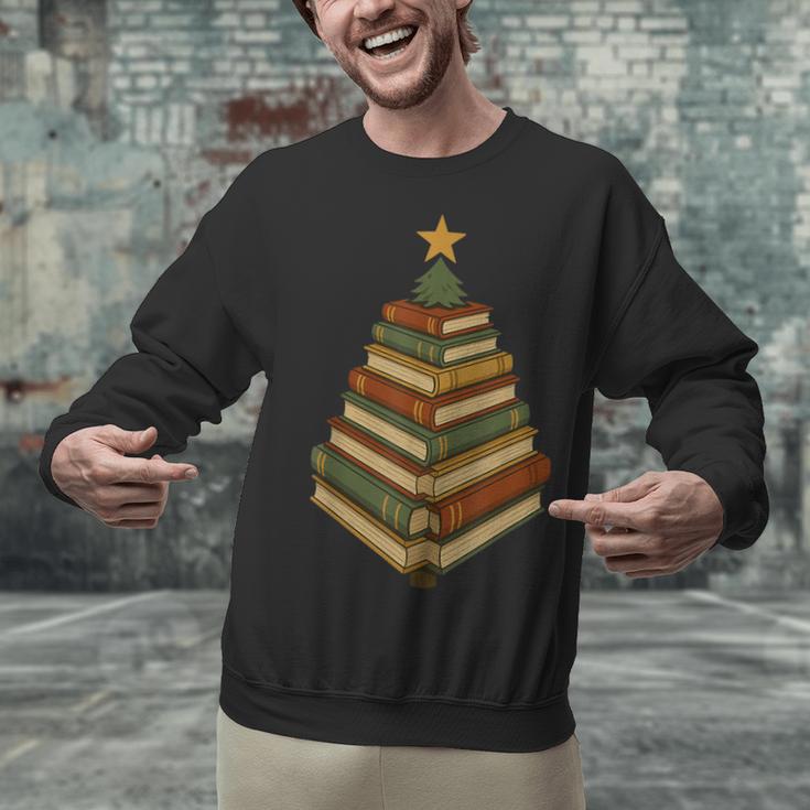 Book Lover Christmas Graphic For Librarians Unisex Sweatshirt Book Lover Christmas Graphic For Librarians Unisex Sweatshirt