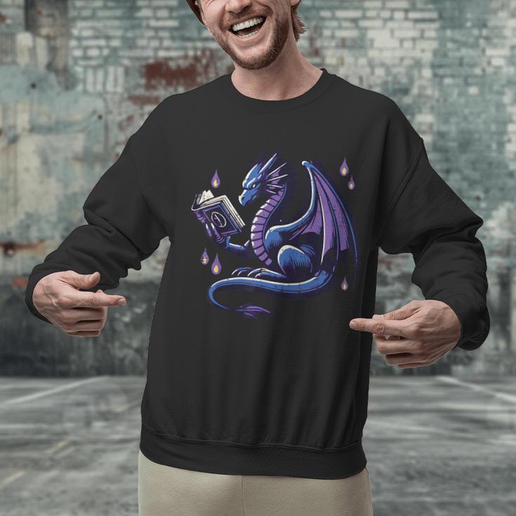 Book Lover Dragon Reading Cool Fantasy Women Girls Kids Men Unisex Sweatshirt Book Lover Dragon Reading Cool Fantasy Women Girls Kids Men Unisex Sweatshirt