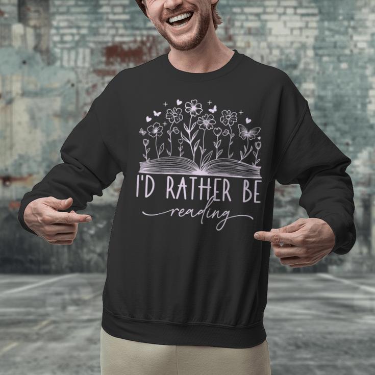 Book Lover Library Reading Bookish Literature Reader Unisex Sweatshirt