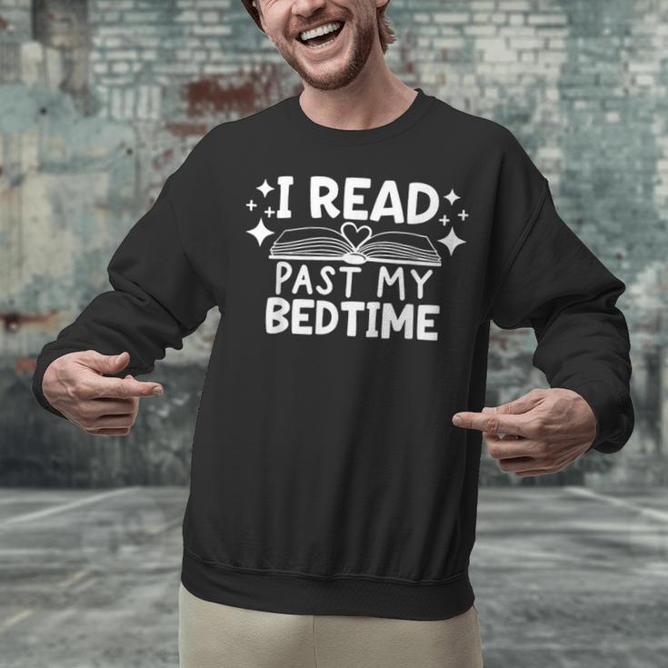 Book Lover Reading Bookish Floral I Read Past My Bedtime Unisex Sweatshirt Book Lover Reading Bookish Floral I Read Past My Bedtime Unisex Sweatshirt