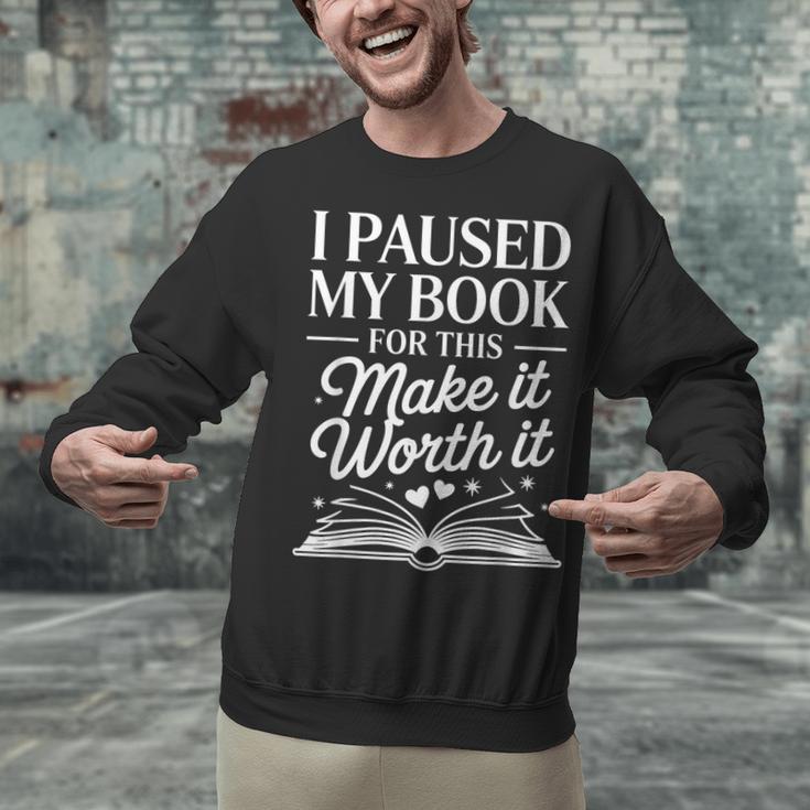 Book Lover Reading Quote For Reading Teacher Unisex Sweatshirt