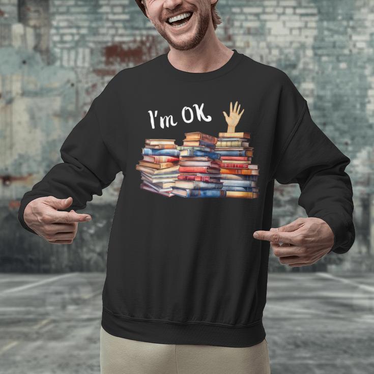 Book Lover For Women Readers Teacher Librarian Unisex Sweatshirt