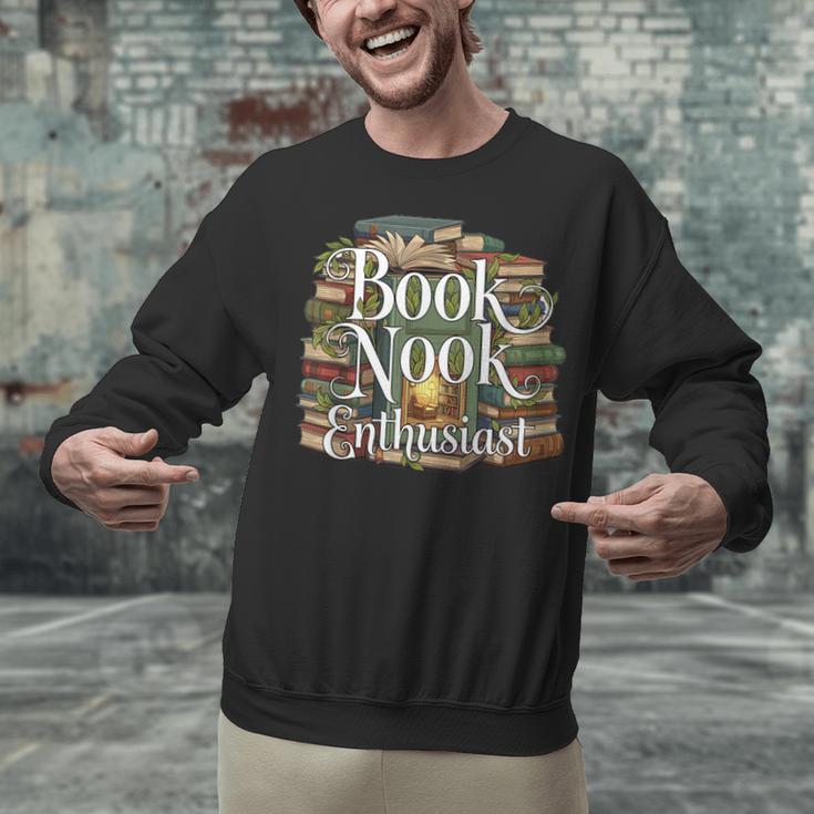 Book Nook Enthusiast Cozy Library Reader Collector Unisex Sweatshirt
