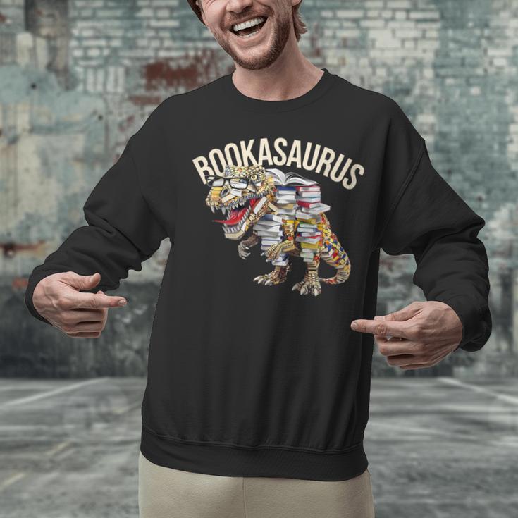 Book Reading Dinosaur T-Rex Dino Bookworm Unisex Sweatshirt Book Reading Dinosaur T-Rex Dino Bookworm Unisex Sweatshirt