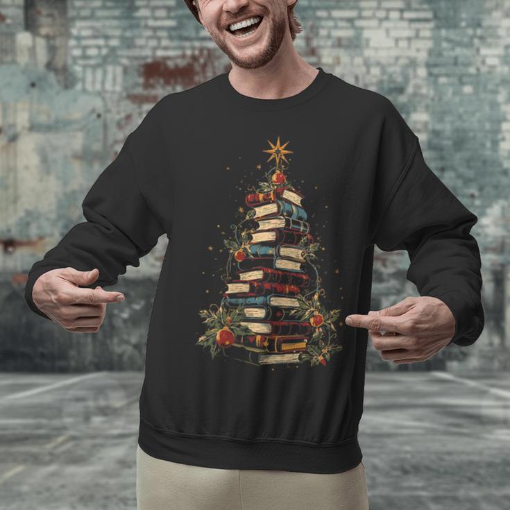 All Booked For Christmas Book Unisex Sweatshirt