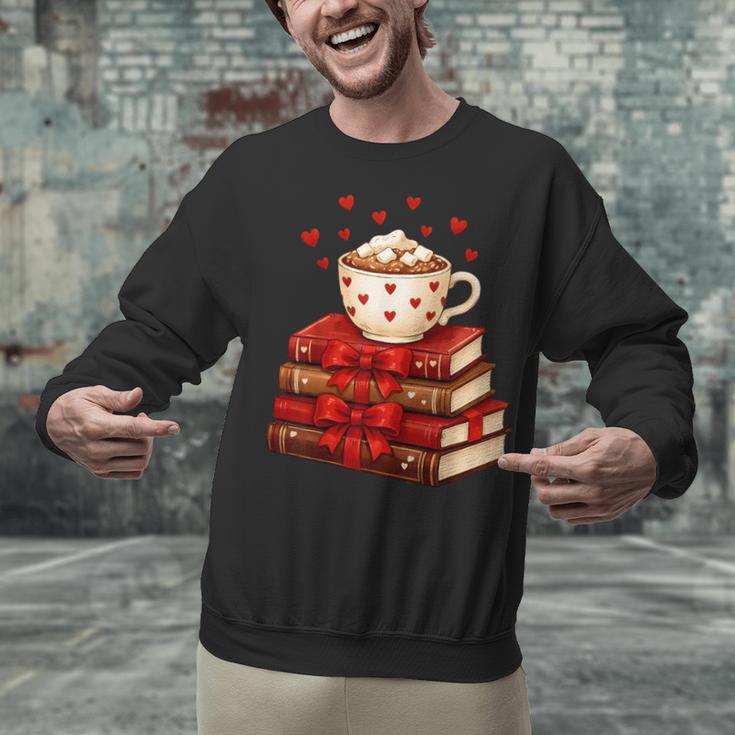 All Booked For Valentine’s Day Reading Teacher Unisex Sweatshirt