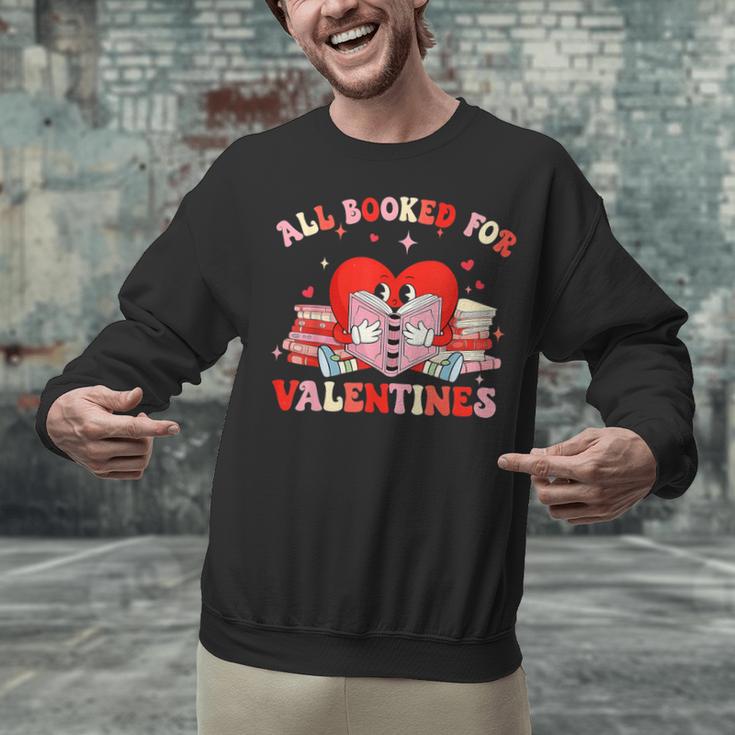 All Booked For Valentines Shirt Cute Book Lover Reading Unisex Sweatshirt All Booked For Valentines Shirt Cute Book Lover Reading Unisex Sweatshirt