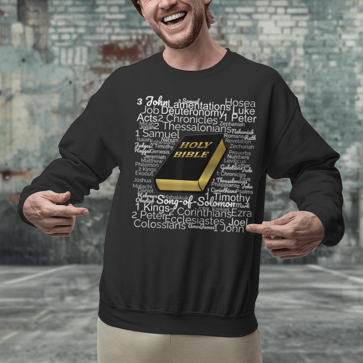 Books Of The Bible Unisex Sweatshirt Books Of The Bible Unisex Sweatshirt