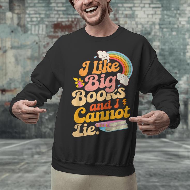 Books Reading Lover Bookworm Nerd Librarian Book Reader Unisex Sweatshirt