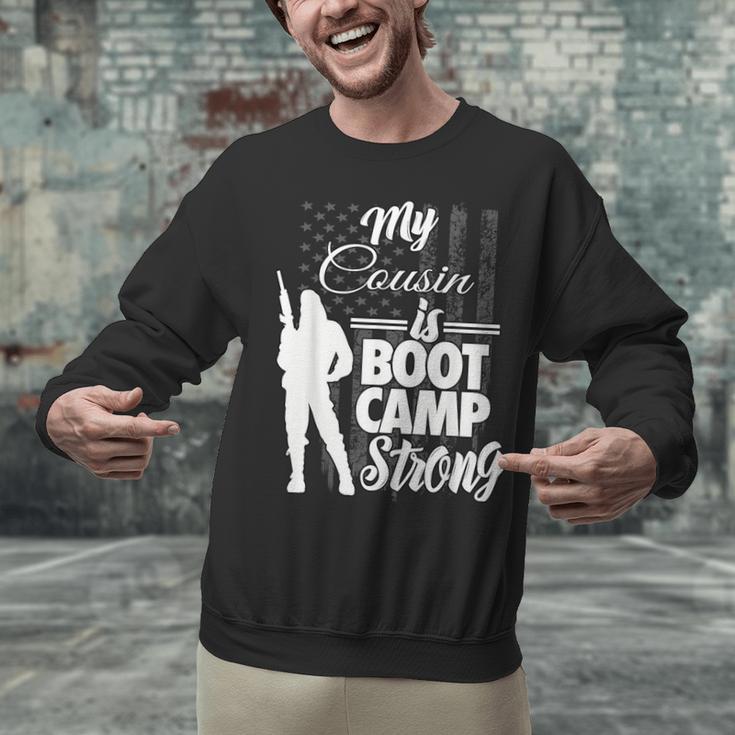 Boot Camp Graduation Military Cousin Support Tee Unisex Sweatshirt