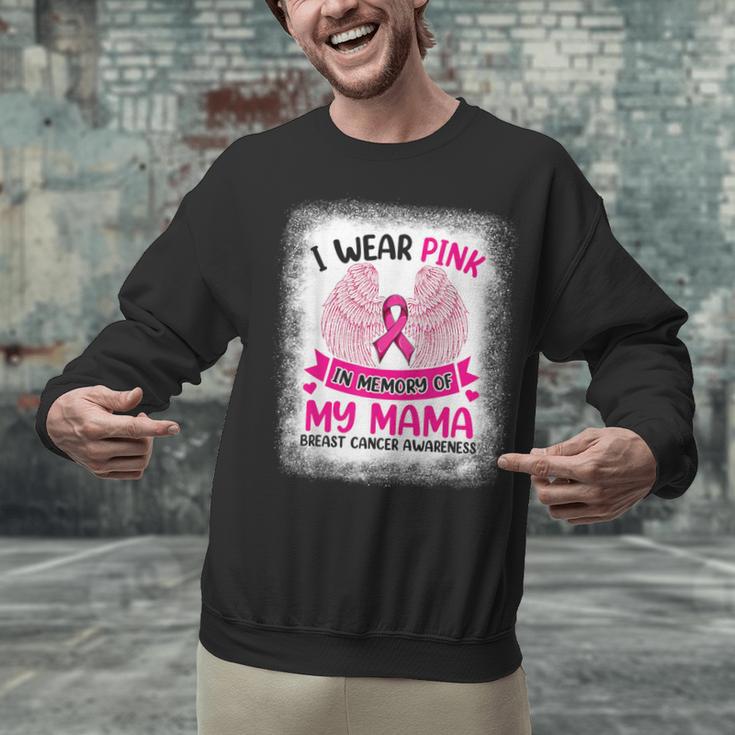 Breast Cancer Wings Shirt I Wear Pink In Memory Of My Mama Unisex Sweatshirt Breast Cancer Wings Shirt I Wear Pink In Memory Of My Mama Unisex Sweatshirt
