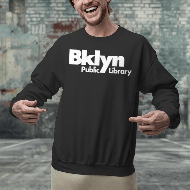 Brooklyn Public Library NY New York Neighborhood Book Lover Unisex Sweatshirt