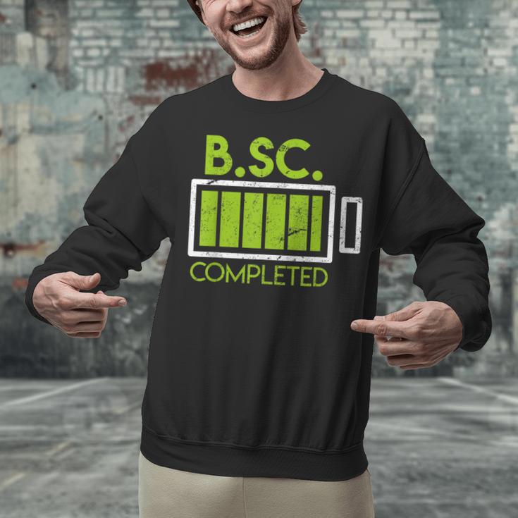 Bsc Completed Bachelor Of Science Graduation 2025 Unisex Sweatshirt