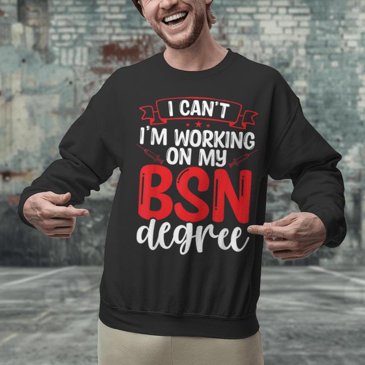 BSN Nurse Graduation Essentials BSN Nursing School Student Unisex Sweatshirt