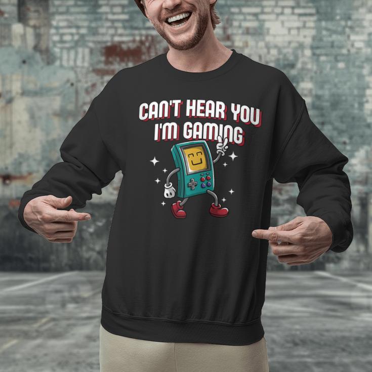 Cant Hear You Im Gaming Introvert Gamer Antisocial Unisex Sweatshirt Cant Hear You Im Gaming Introvert Gamer Antisocial Unisex Sweatshirt