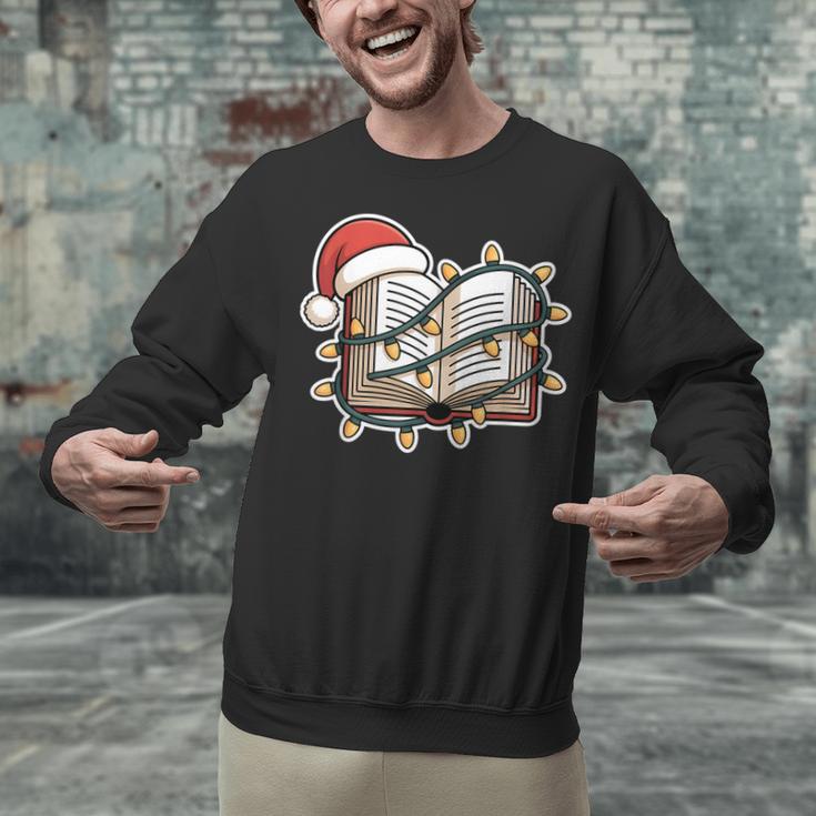 Christmas Book Festive Holiday Xmas Unisex Sweatshirt
