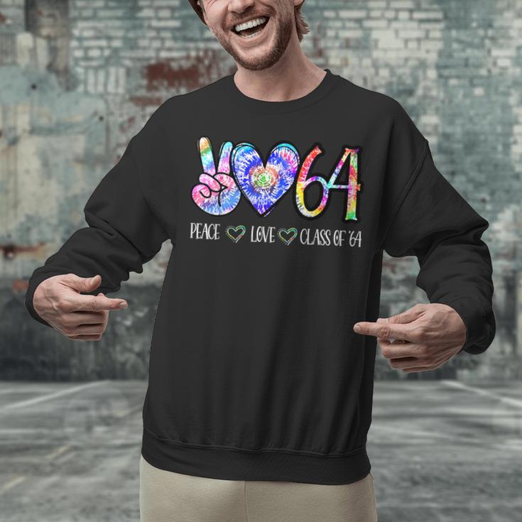 Class Of 1964 Shirt Tie Dye Senior Graduation Class Reunion Unisex Sweatshirt