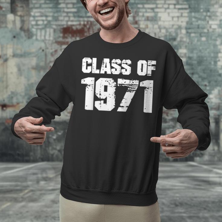 Class Of 1971 High School College Graduation Reunion T-Shirt Unisex Sweatshirt