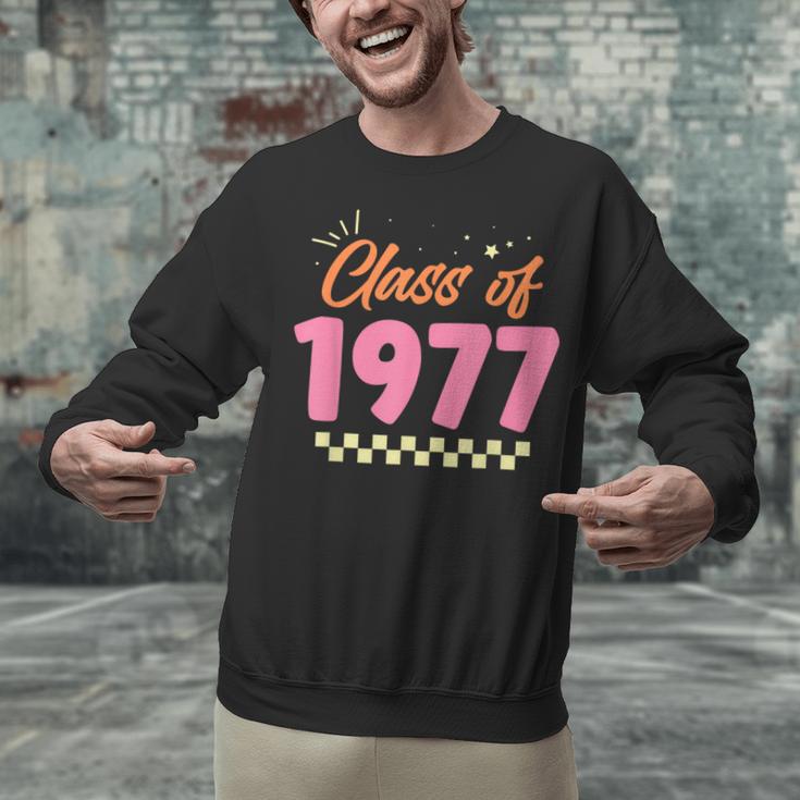Class Of 1977 School Graduation Meetup Reunion Unisex Sweatshirt
