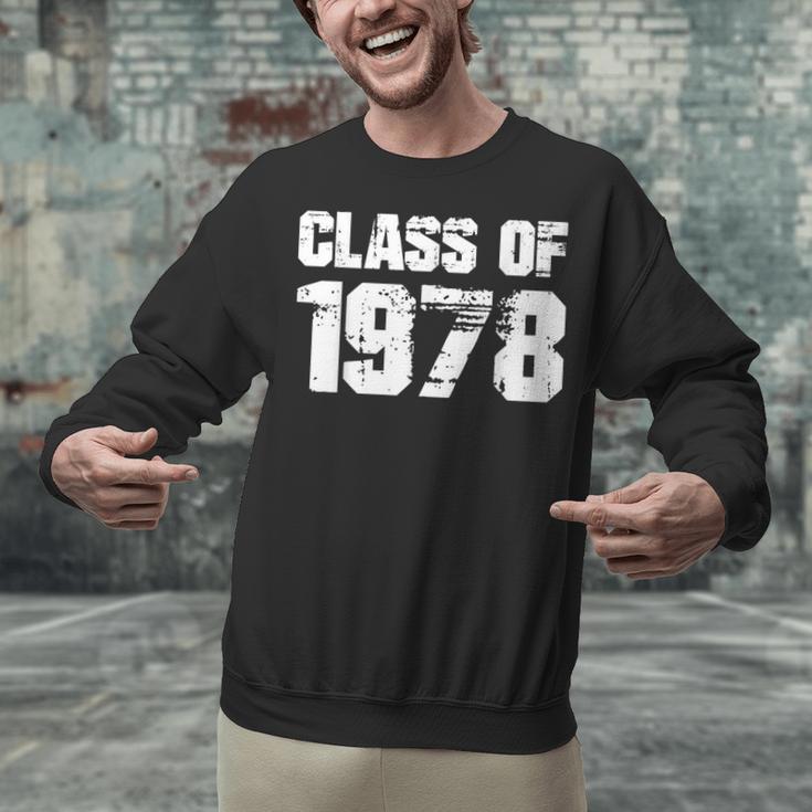 Class Of 1978 High School College Graduation Reunion Unisex Sweatshirt