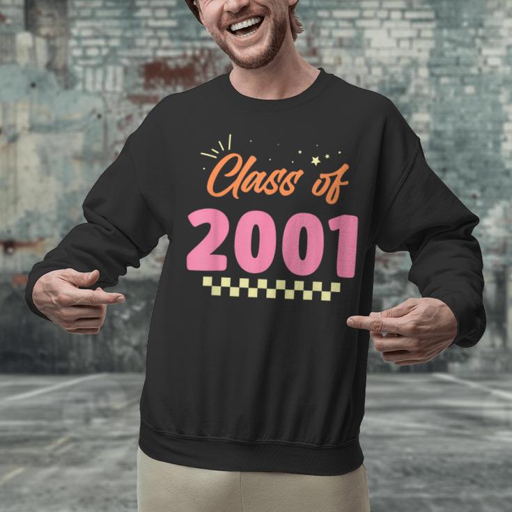 Class Of 2001 Meetup School Graduation Reunion Unisex Sweatshirt
